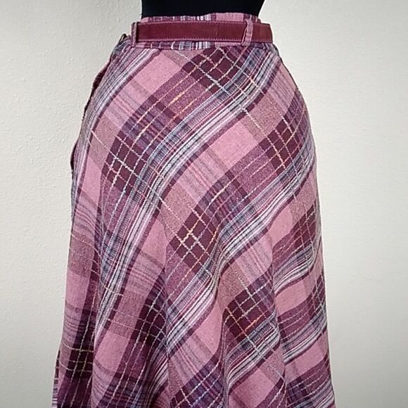 Vintage Stripes Women's Skirt Size 9/10 - Picture 8 of 9